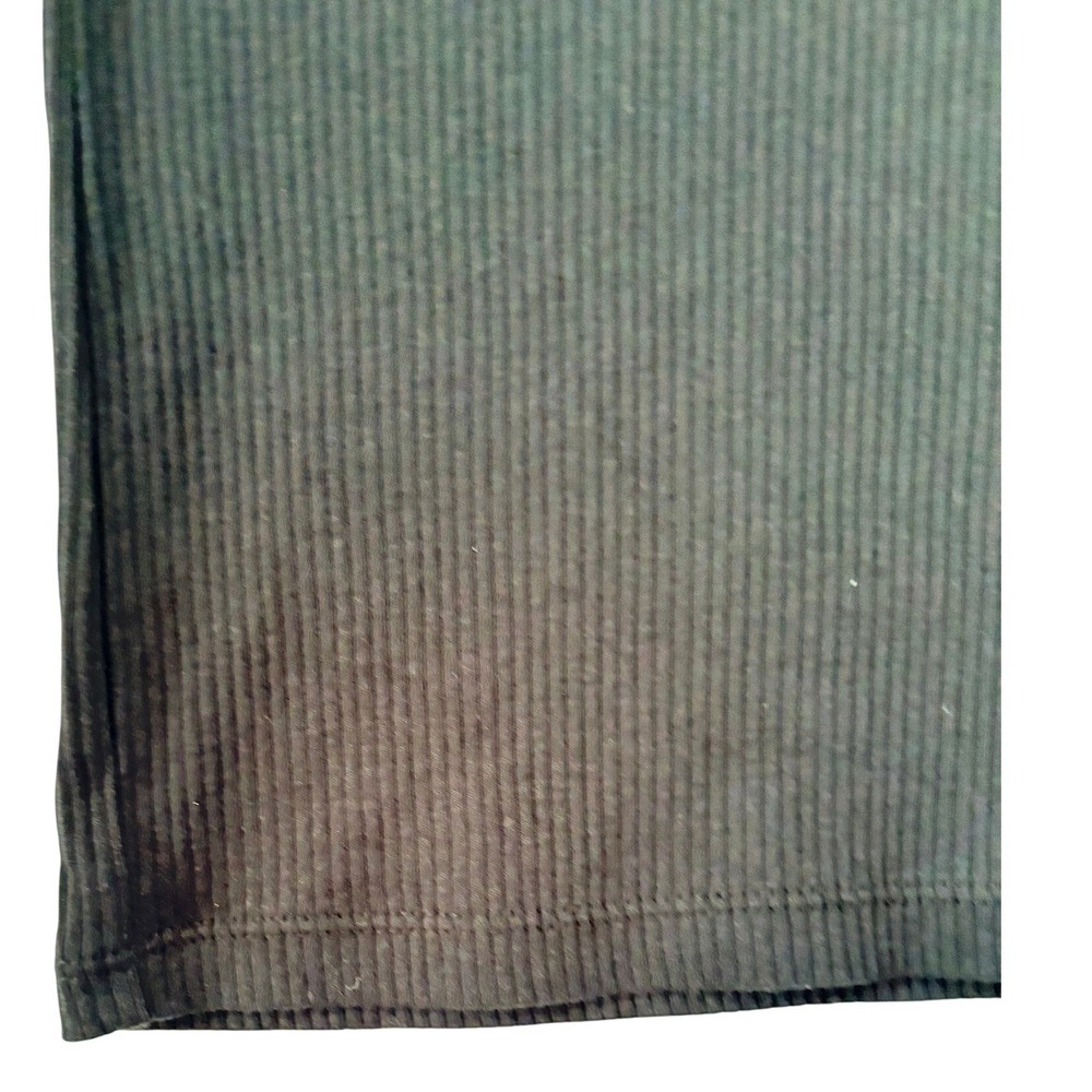 J.Crew Womens Ribbed Polo Shirt Black White Gold Crest Button Short Sleeve Med - Picture 9 of 10